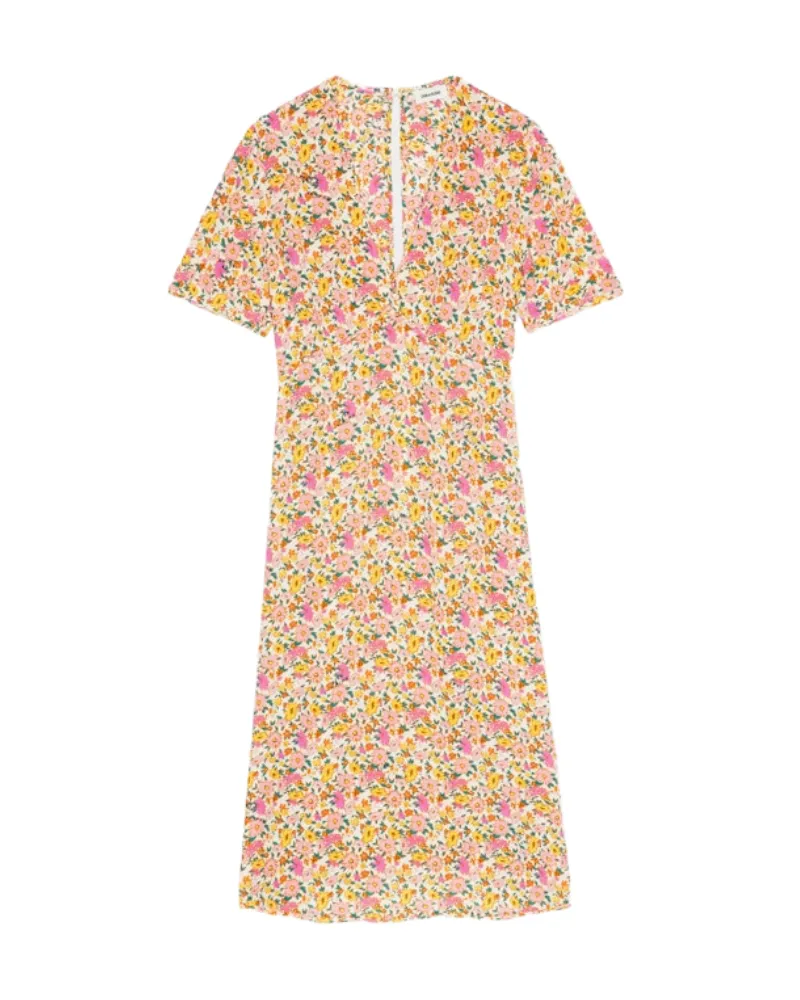 Zadig & Voltaire Rhodral Kleid Weiß