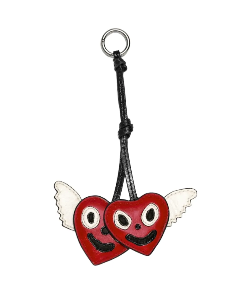 Zadig & Voltaire Schlüsselanhänger Love Cherry Vintage Rot