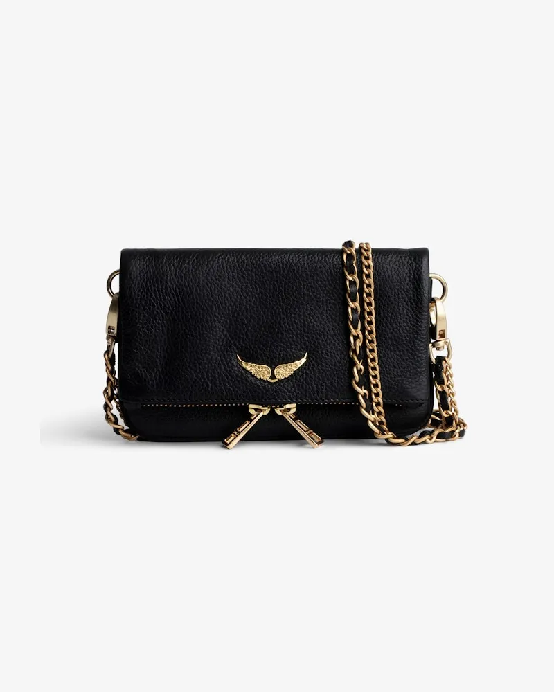 Zadig & Voltaire Rock Nano Clutch Schwarz