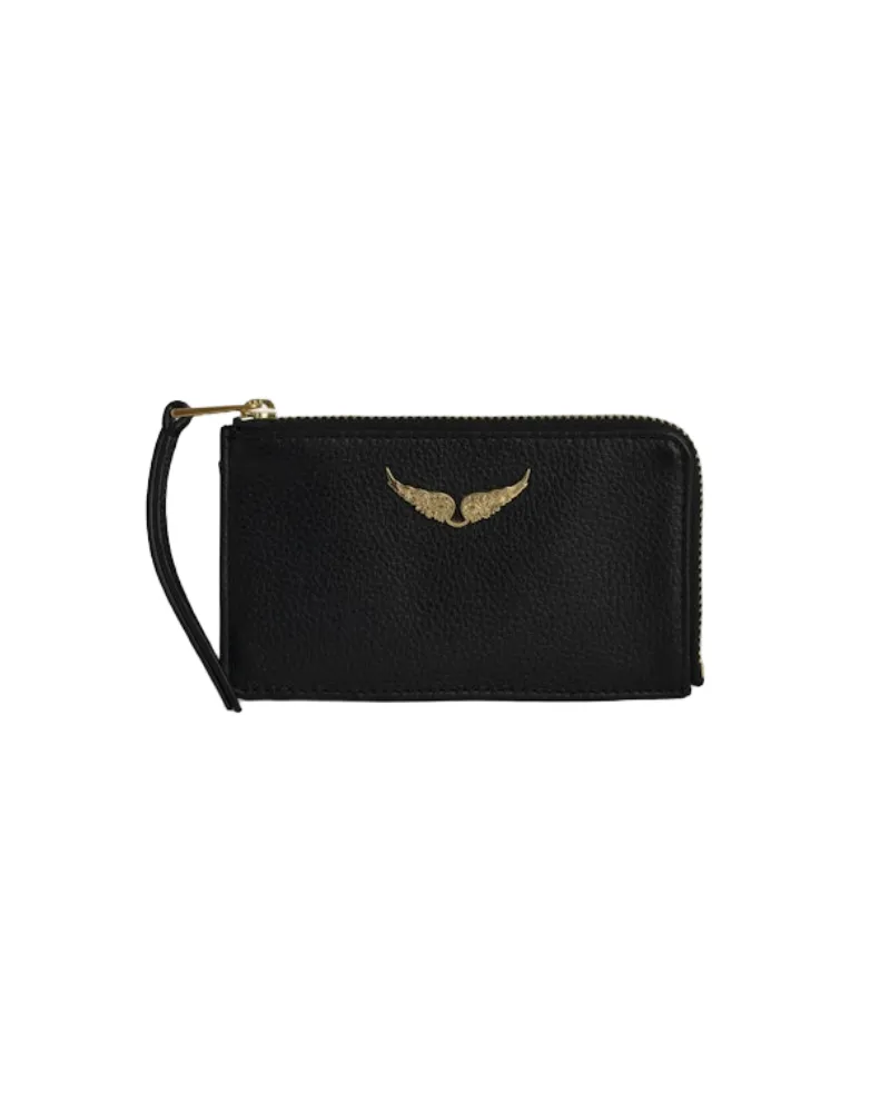 Zadig & Voltaire ZV Card Kartenetui Schwarz