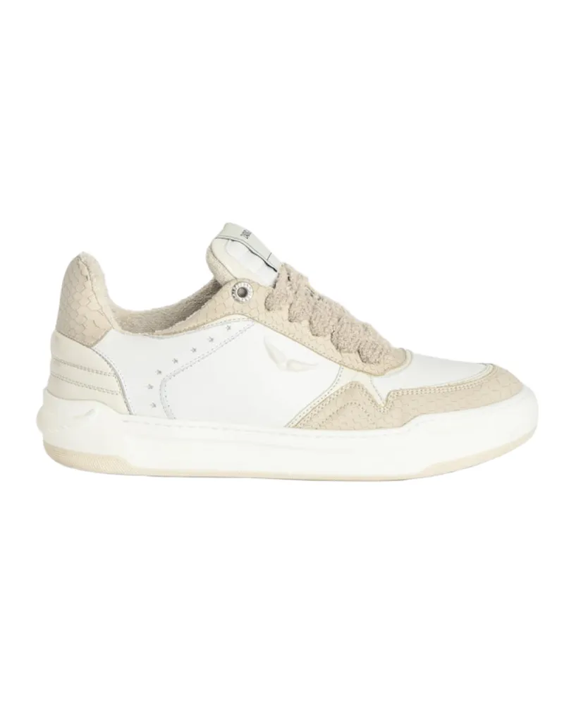 Zadig & Voltaire Sneakers Basses Wings Weiß