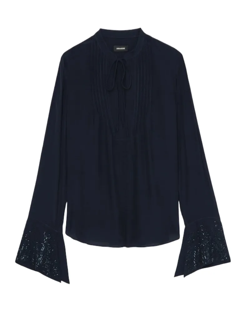 Zadig & Voltaire Bluse Taika Blau
