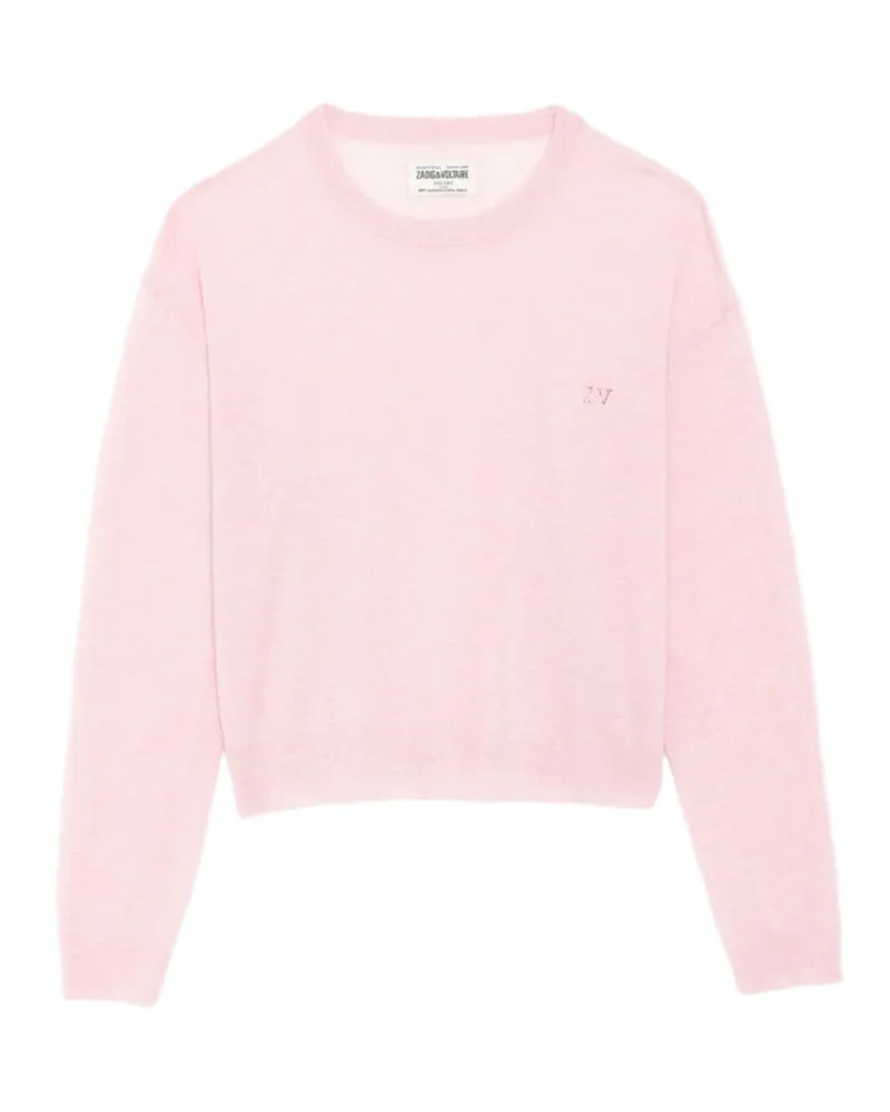 Zadig & Voltaire Swapy Pullover 100% Kaschmir Rosa