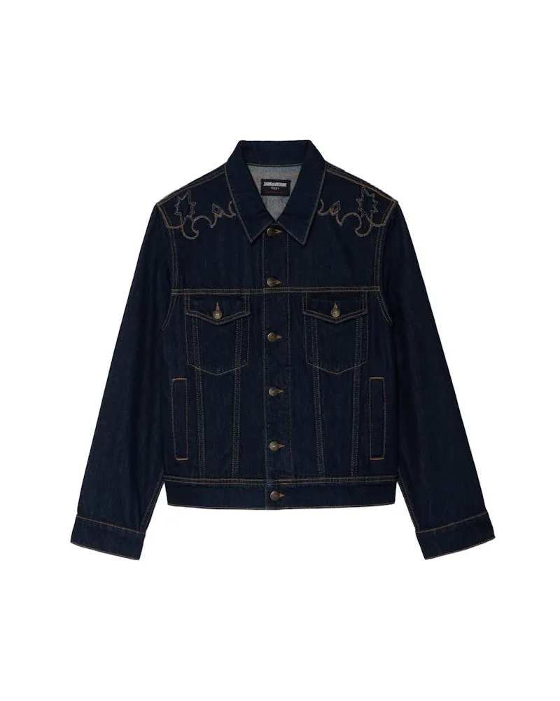 Zadig & Voltaire Jacke Bases Denim Brut