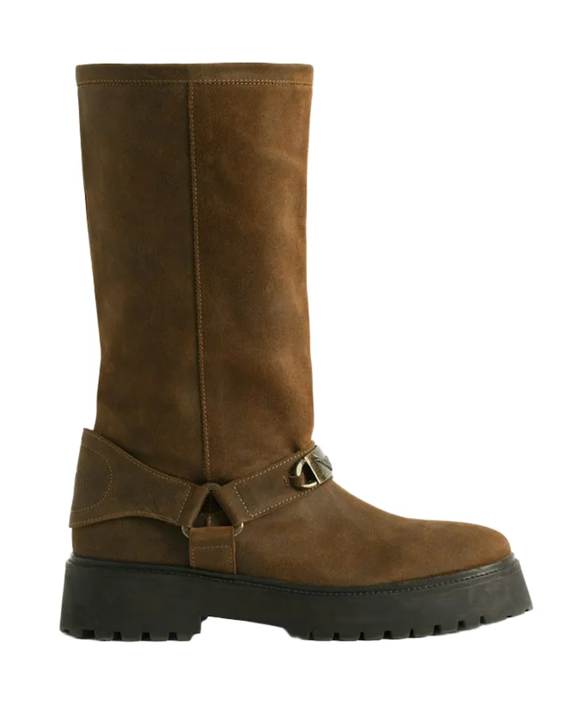 Zadig & Voltaire Stiefel Angie Suede Braun