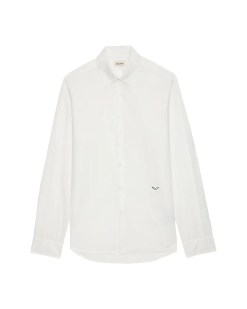 Zadig & Voltaire Sid Hemd Weiß