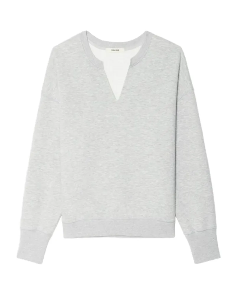 Zadig & Voltaire Sweatshirt Olive Grau