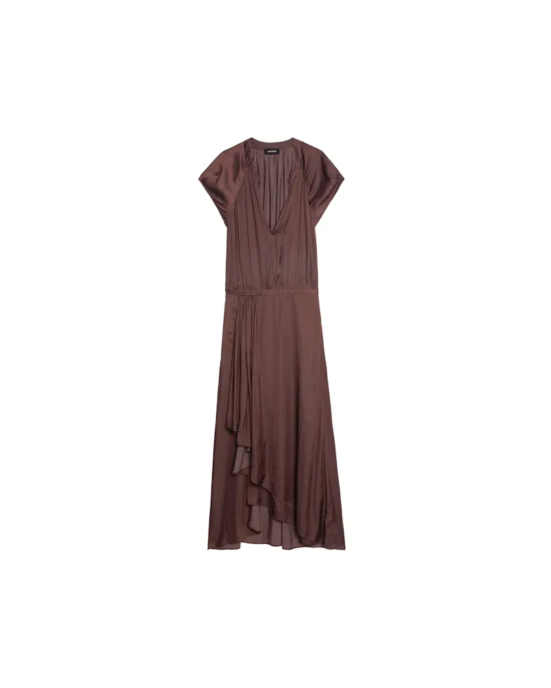 Zadig & Voltaire Kleid Randall Burgundy
