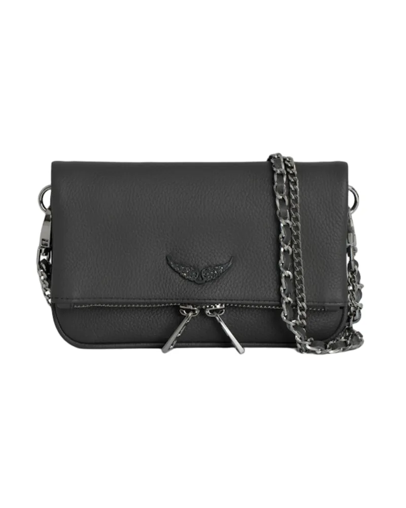 Zadig & Voltaire Rock Nano Clutch Grau