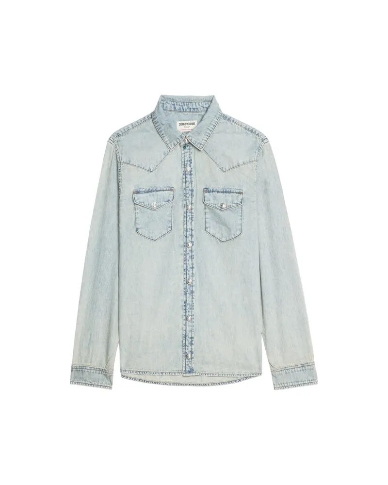 Zadig & Voltaire Hemd Saby Denim Light