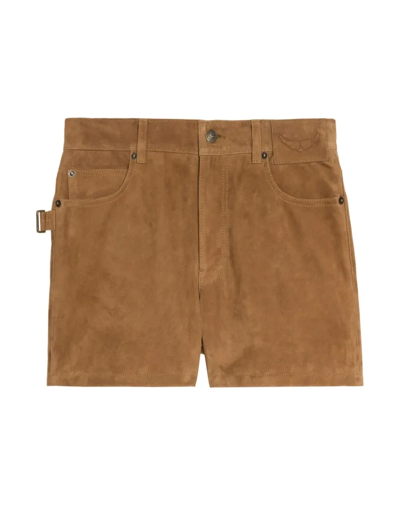 Zadig & Voltaire Shorts Sadys Wildleder Daim