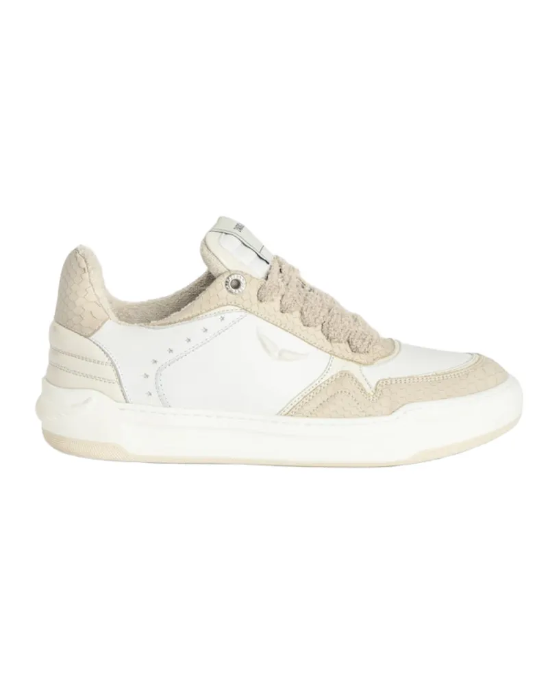 Zadig & Voltaire Sneakers Basses Wings Weiß