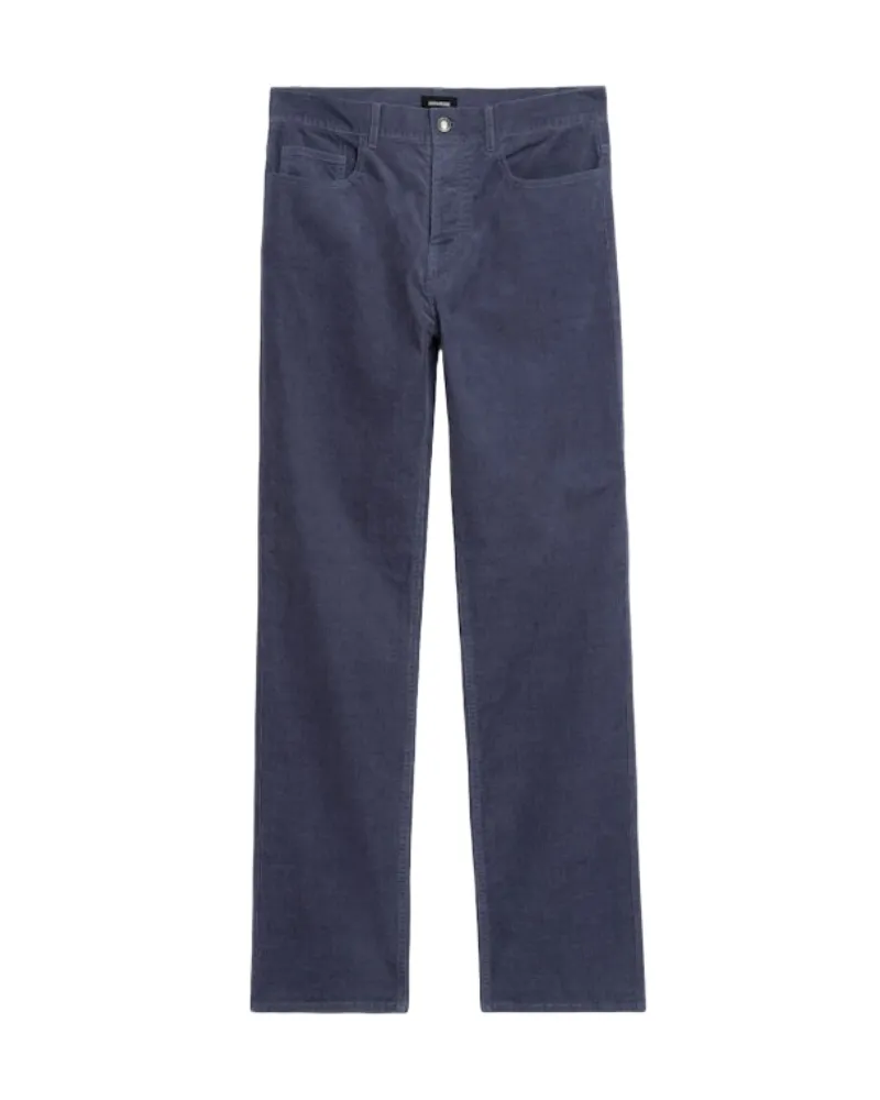 Zadig & Voltaire Steeve Hose Samt Blau