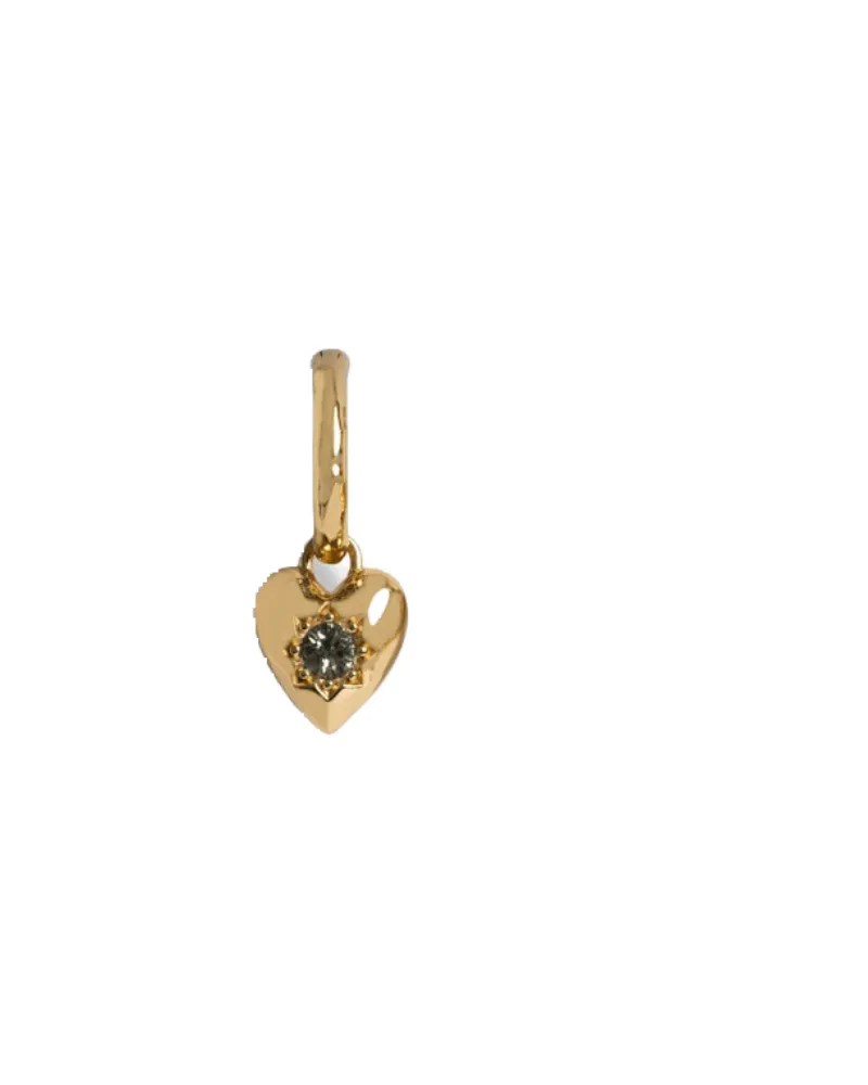 Zadig & Voltaire Heartbreaker Ohrringe Gelb