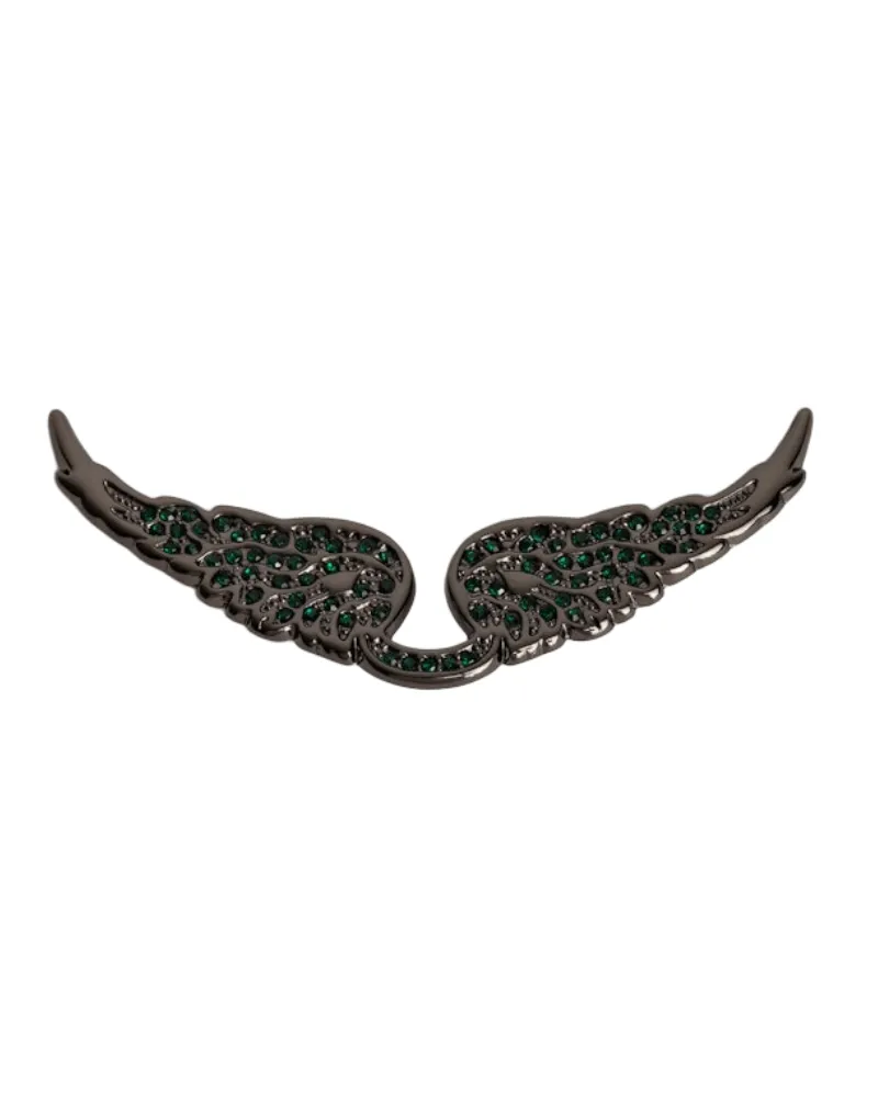 Zadig & Voltaire Charm Swing Your Wings Grün