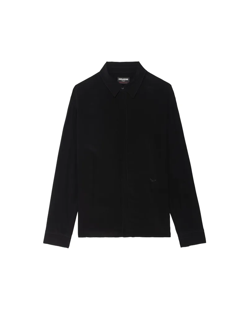 Zadig & Voltaire Hemd Tyric Black