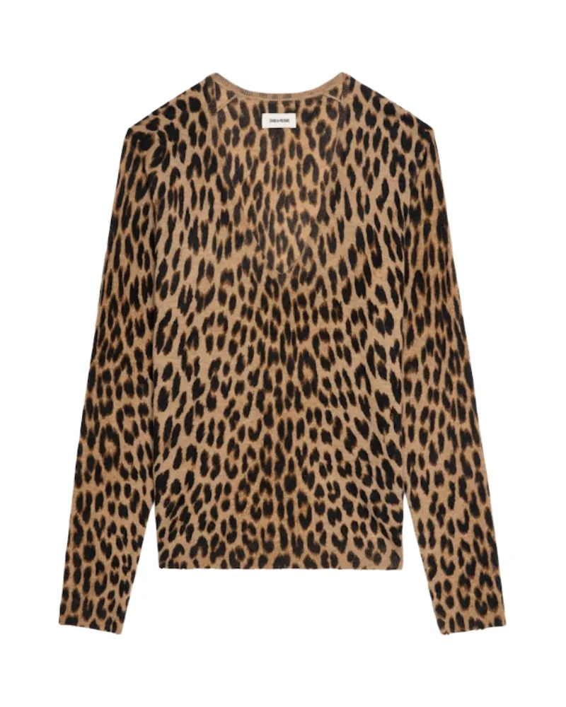 Zadig & Voltaire Pullover Rivy 100% Kaschmir Braun