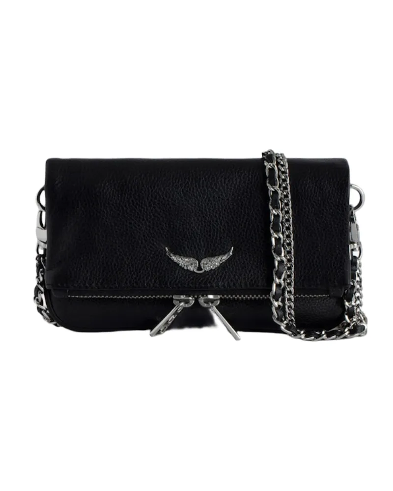 Zadig & Voltaire Rock Nano Clutch Schwarz