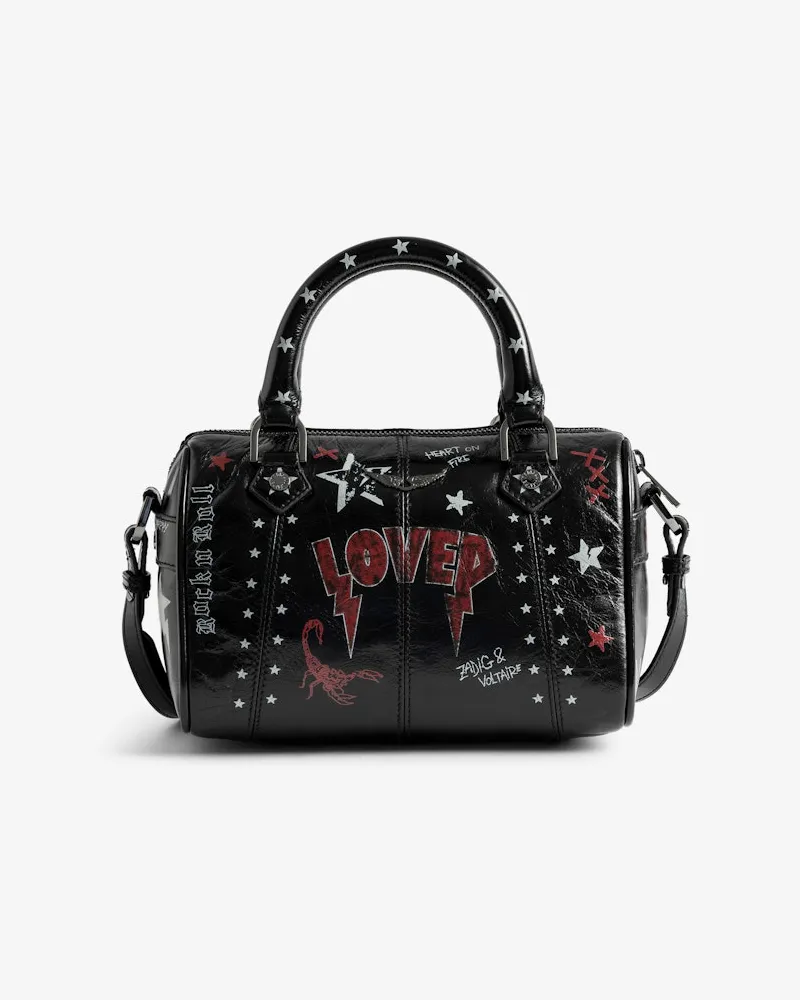 Zadig & Voltaire Tasche XS Sunny Vibe Punk Schwarz
