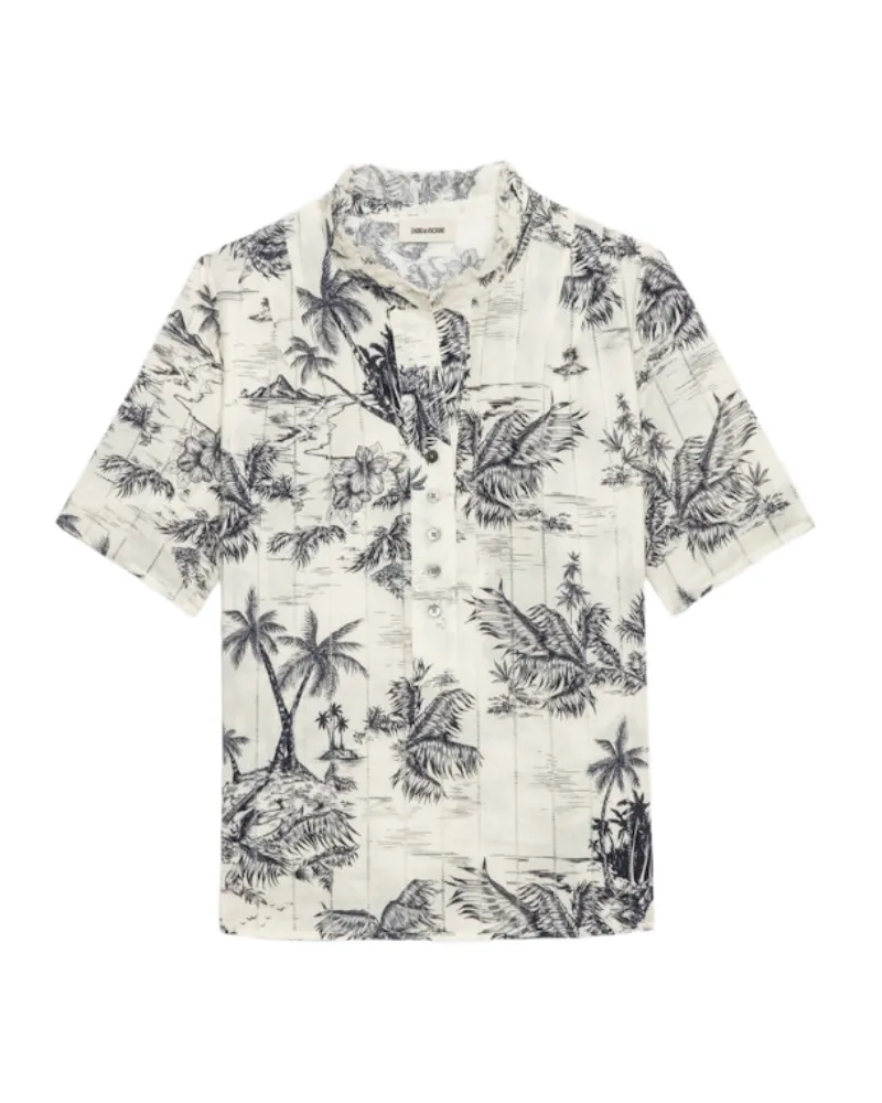 Zadig & Voltaire Top Topher Weiß