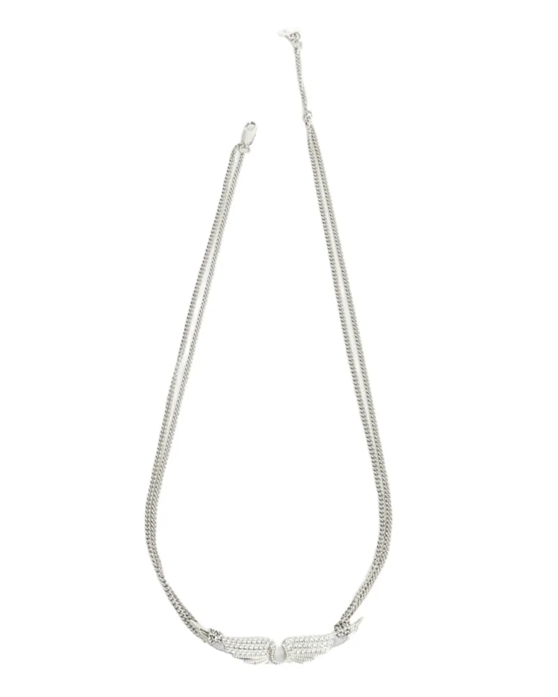 Zadig & Voltaire Halskette Rock Choker Silber