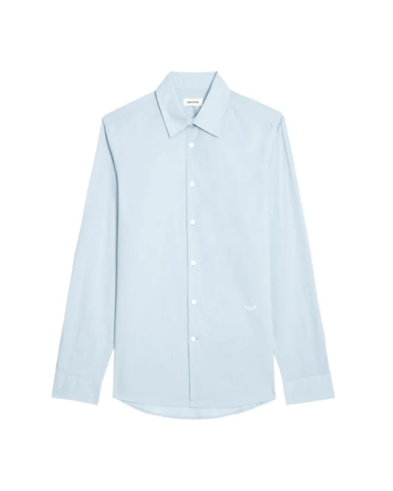 Zadig & Voltaire Hemd Sid Blau