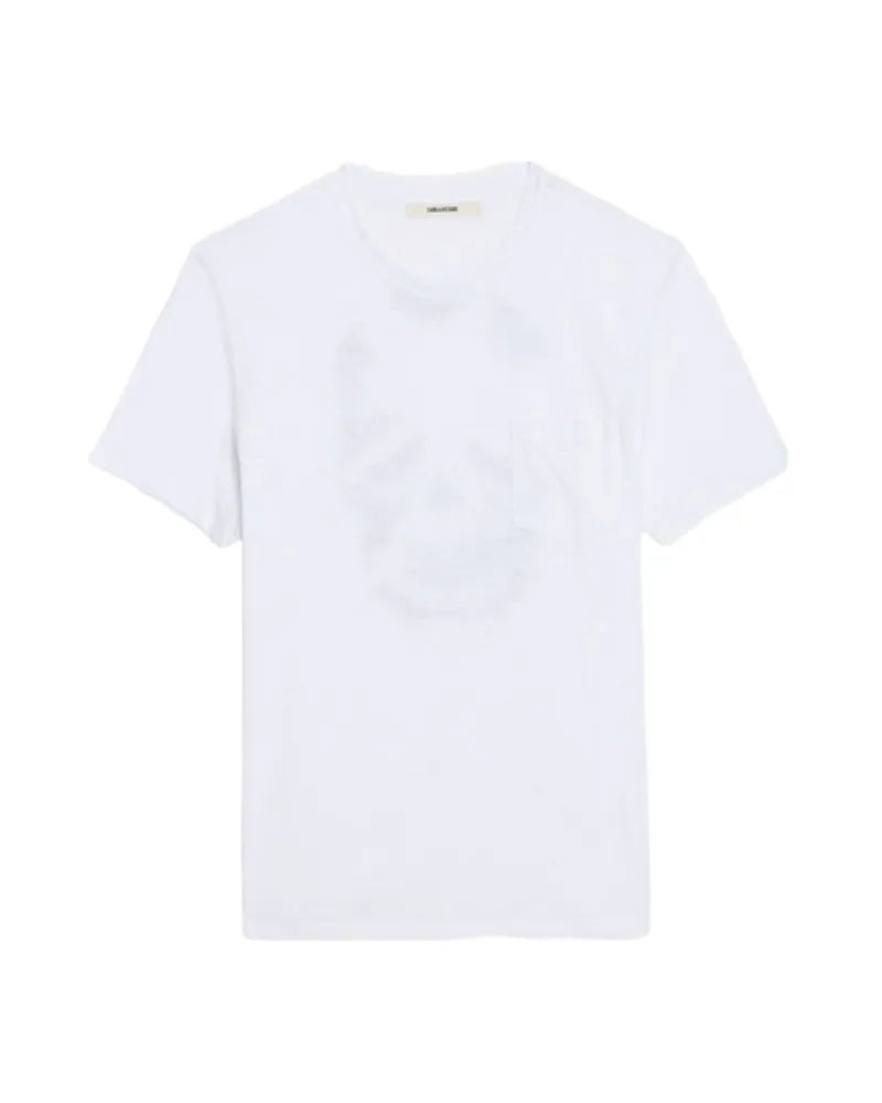 Zadig & Voltaire Stockholm T-Shirt Weiß