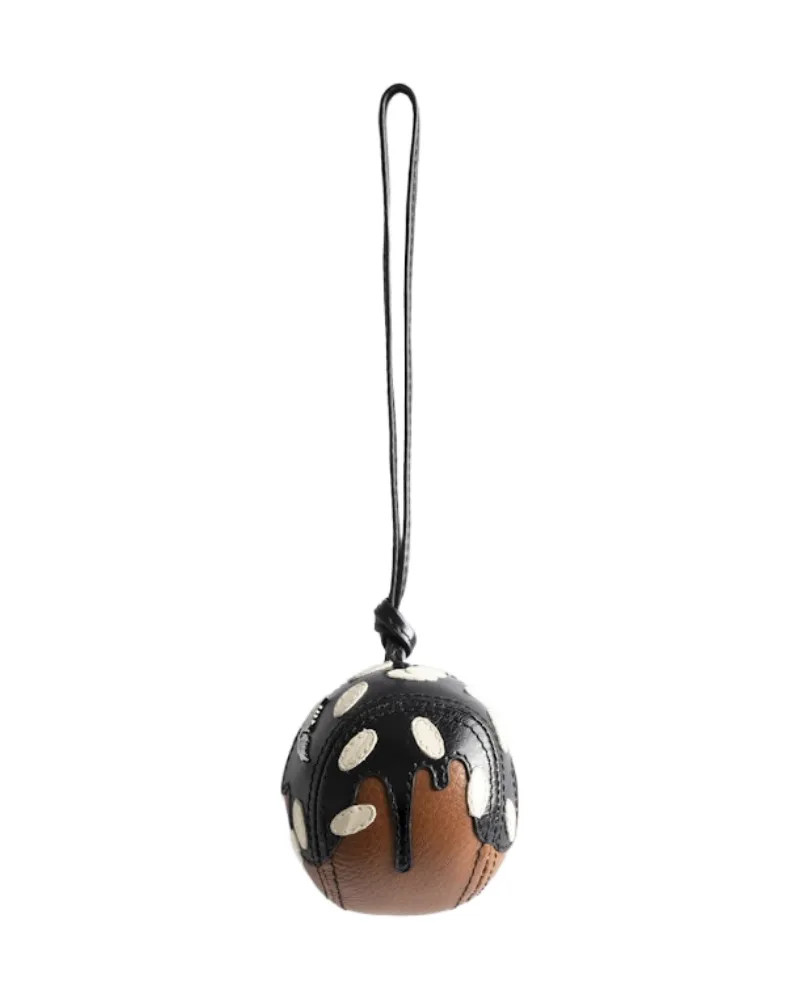 Zadig & Voltaire Schlüsselanhänger Chocolate Chou Schwarz