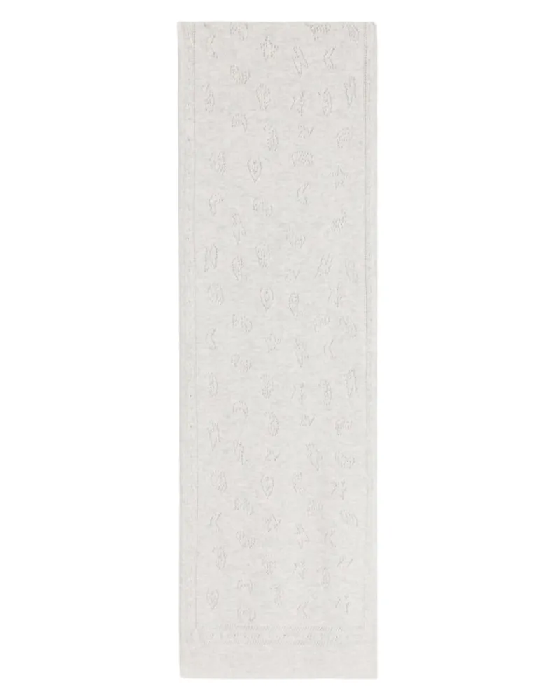 Zadig & Voltaire Schal Demi Pointelle Grau