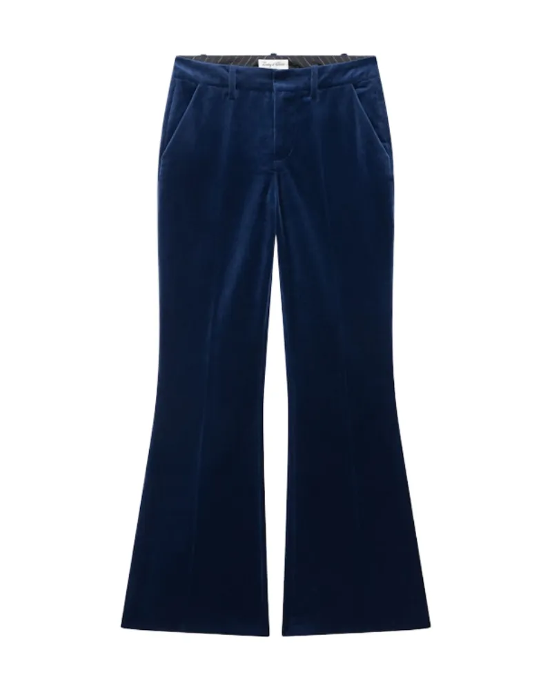 Zadig & Voltaire Prevy Samt-Hose Blau