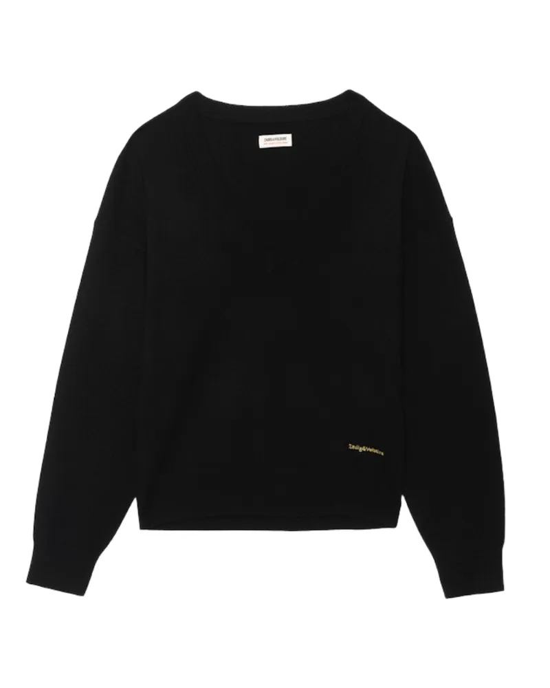 Zadig & Voltaire Soulu Pullover Schwarz