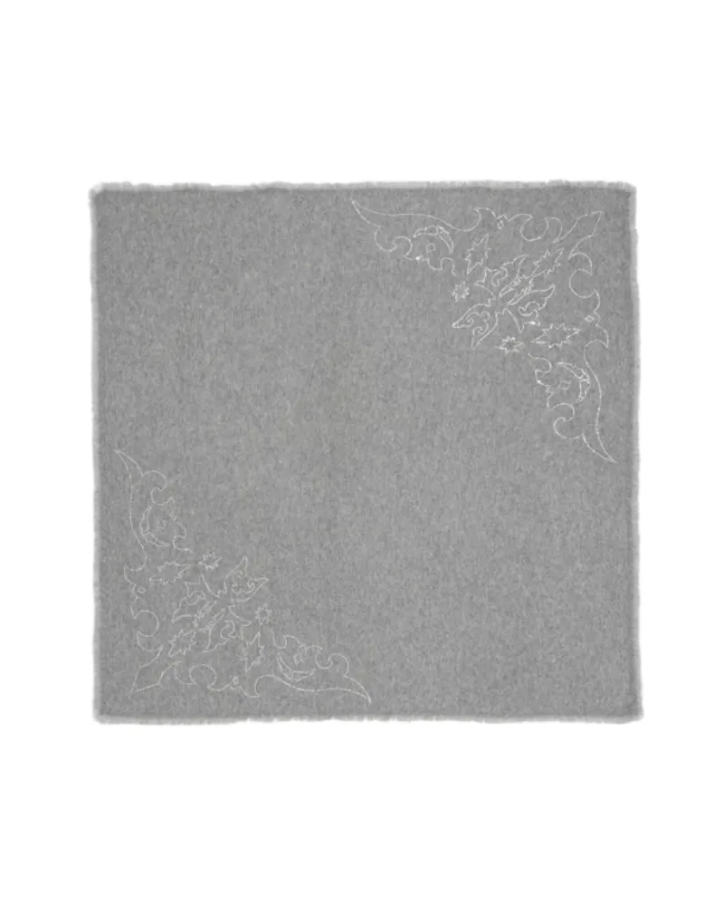 Zadig & Voltaire Schal Stevie Strass Western 90 Grau