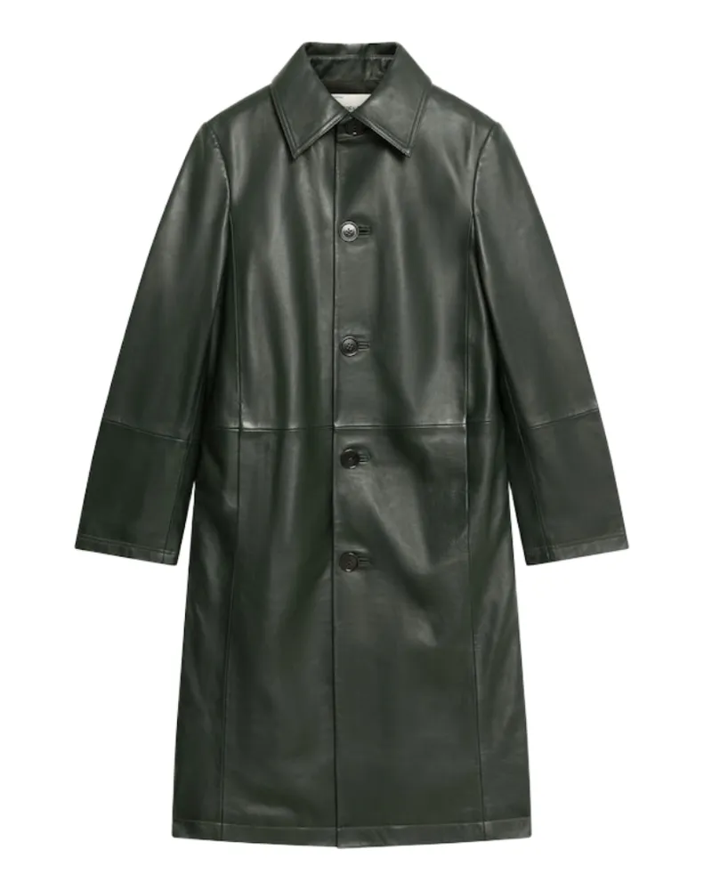 Zadig & Voltaire Mentlyr Mantel Leder Grün