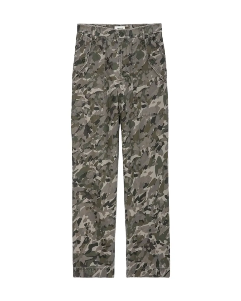 Zadig & Voltaire Hose Pilote Kaki