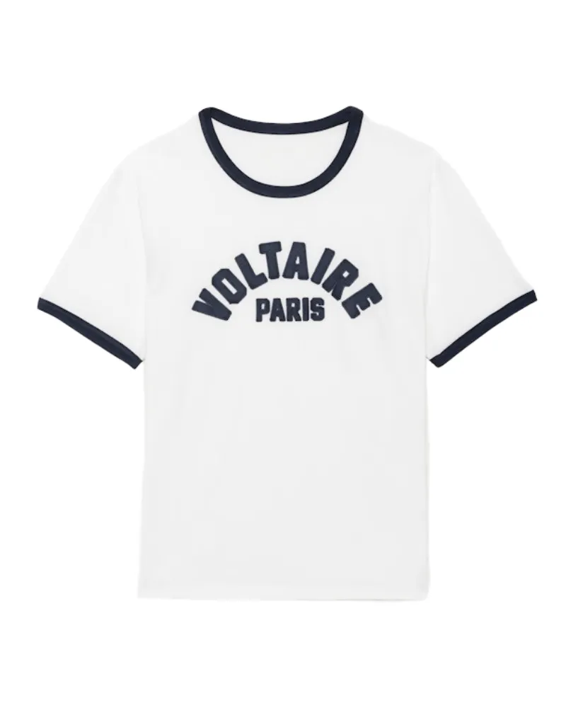 Zadig & Voltaire Woody T-Shirt Weiß