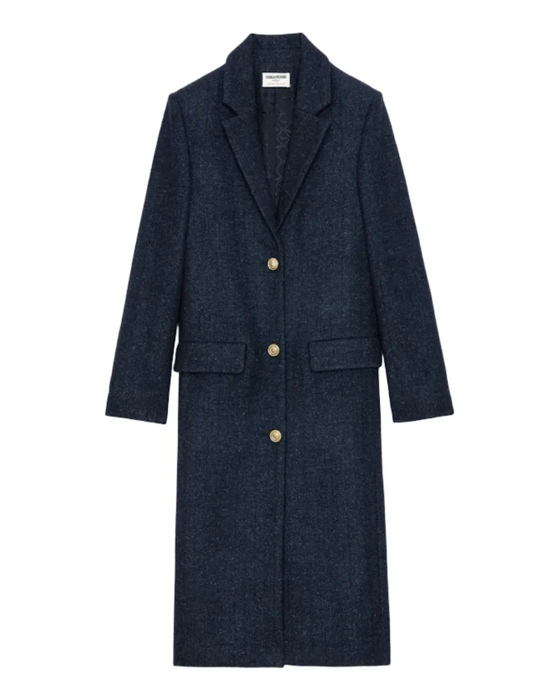 Zadig & Voltaire Mantel Mio Blau