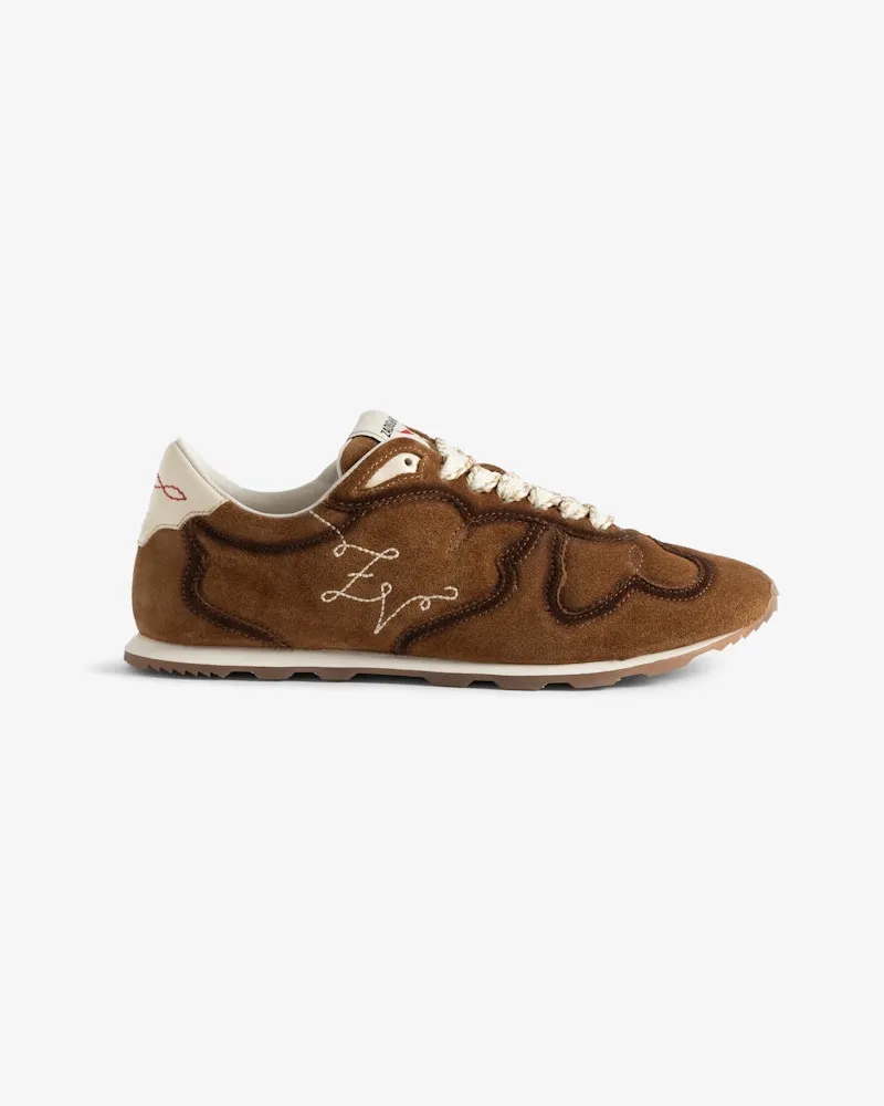 Zadig & Voltaire Sneakers Zv Dance Limited Edition Cognac