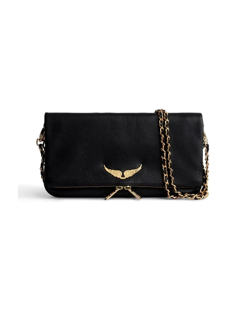Zadig & Voltaire Clutch Rock Schwarz