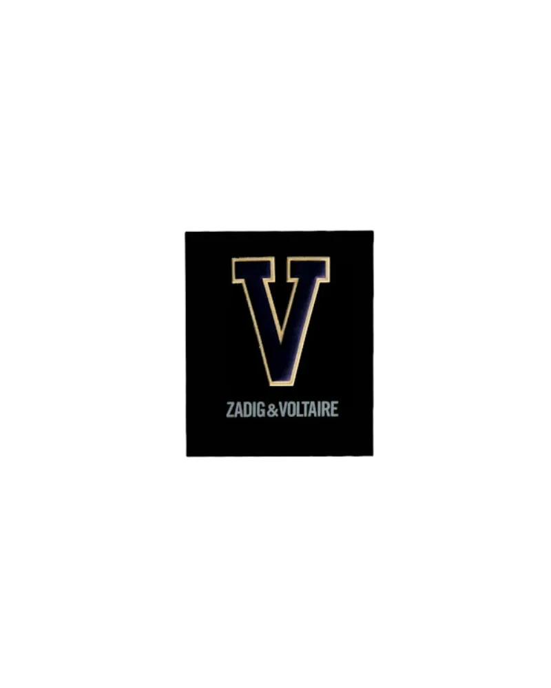 Zadig & Voltaire Sticker Initial V Mehrfarbig