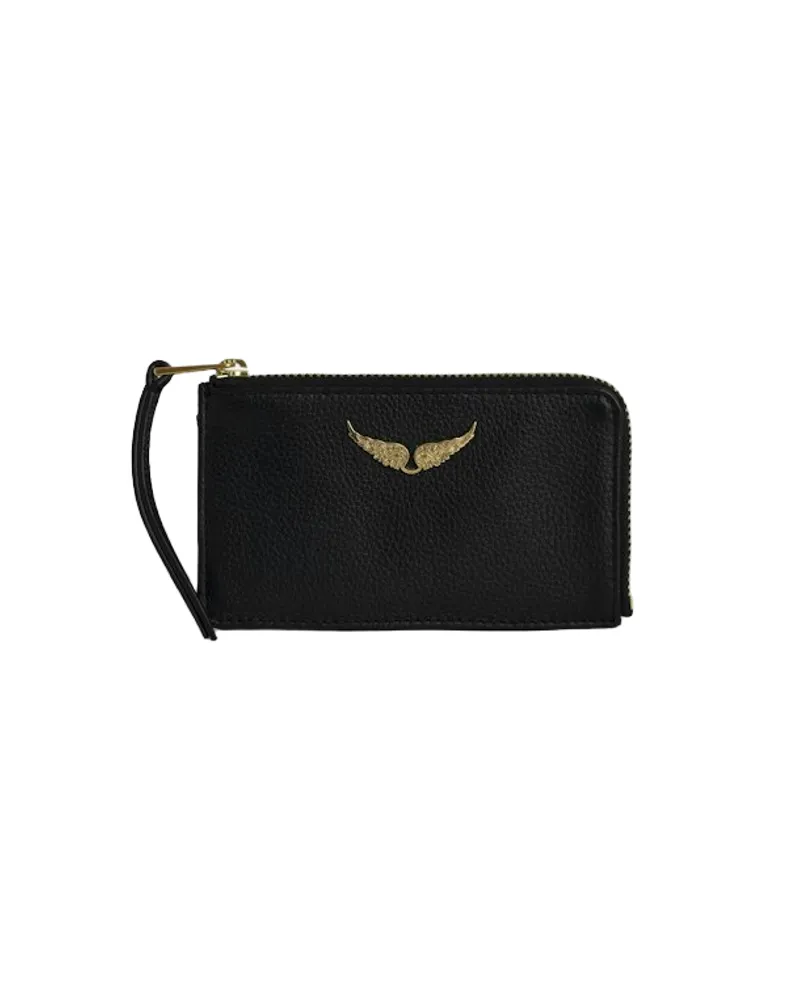 Zadig & Voltaire ZV Card Kartenetui Schwarz