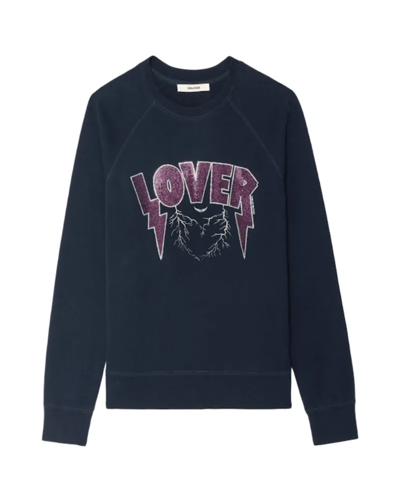 Zadig & Voltaire Sweatshirt Upper Blau