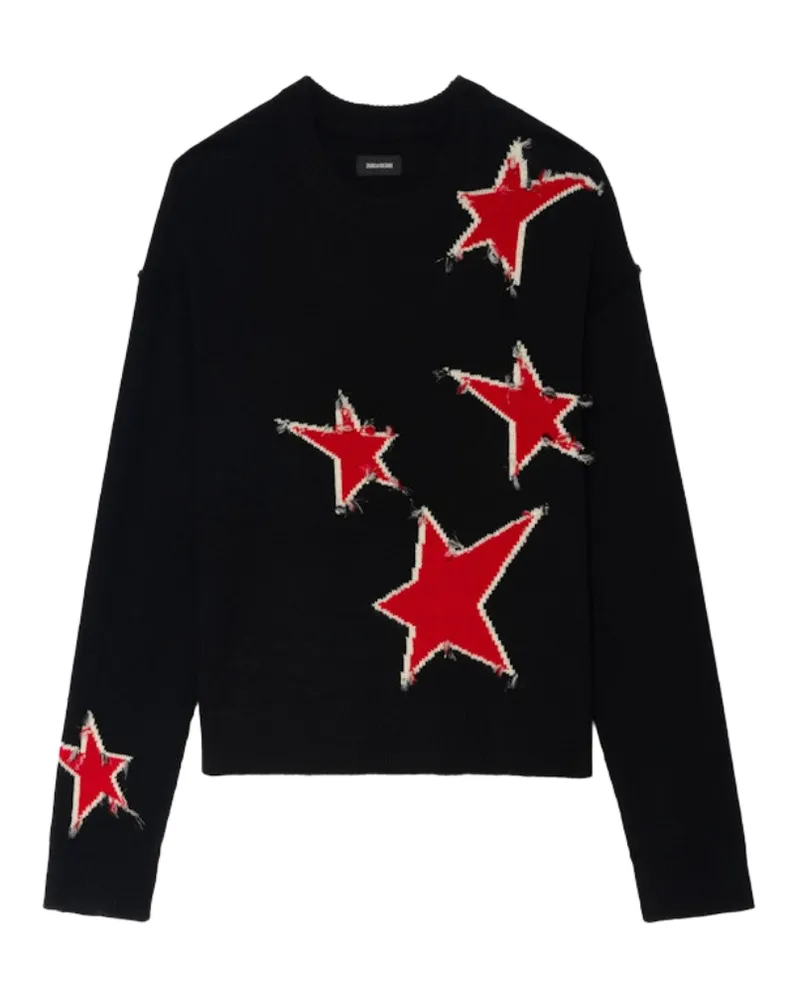 Zadig & Voltaire Pullover Markuz 100% Kaschmir Schwarz