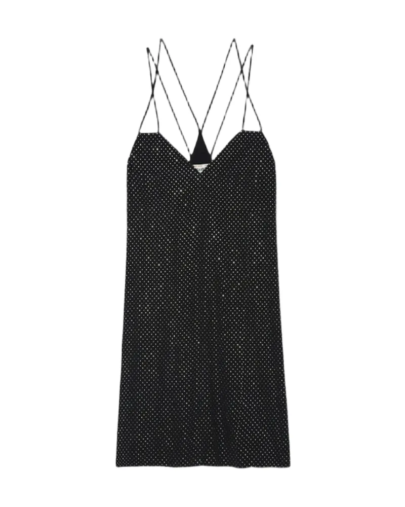 Zadig & Voltaire Kleid Rohana 100% Seide Schwarz