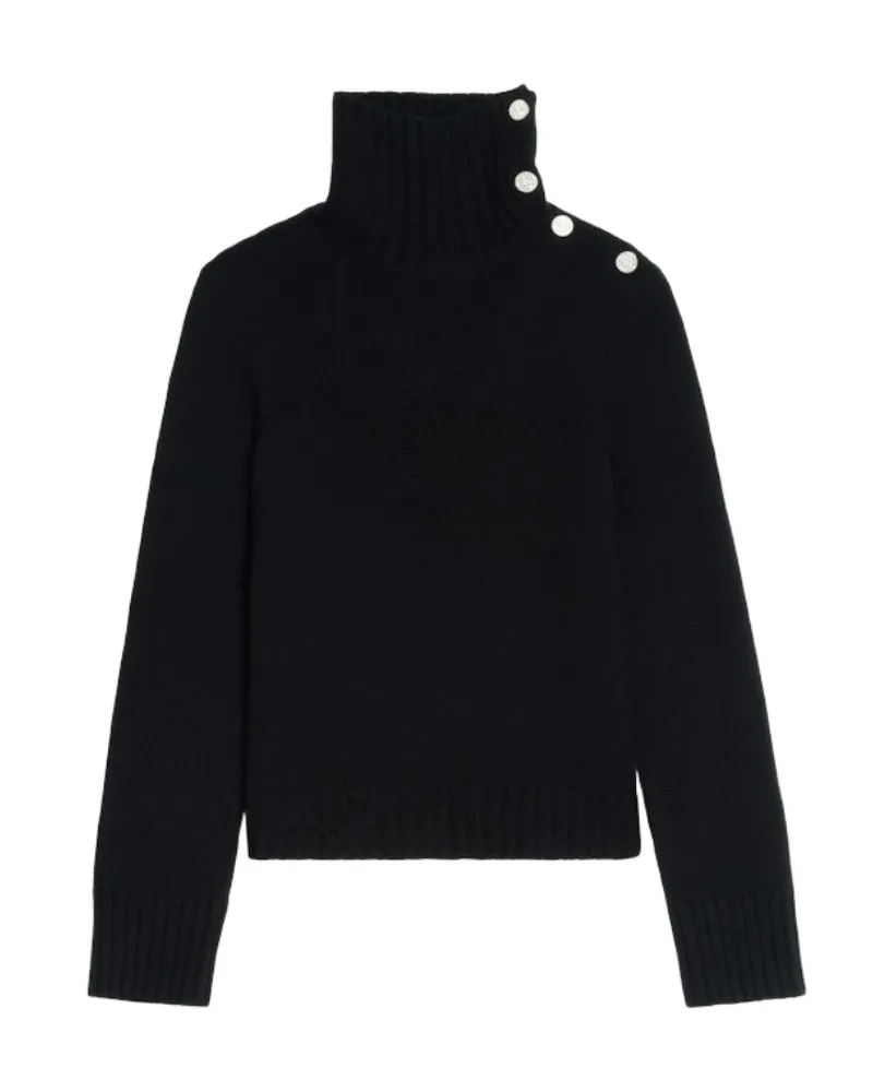 Zadig & Voltaire Pullover Nalma 100% Kaschmir Schwarz