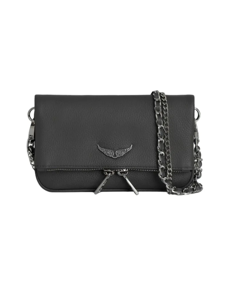 Zadig & Voltaire Rock Nano Clutch Grau
