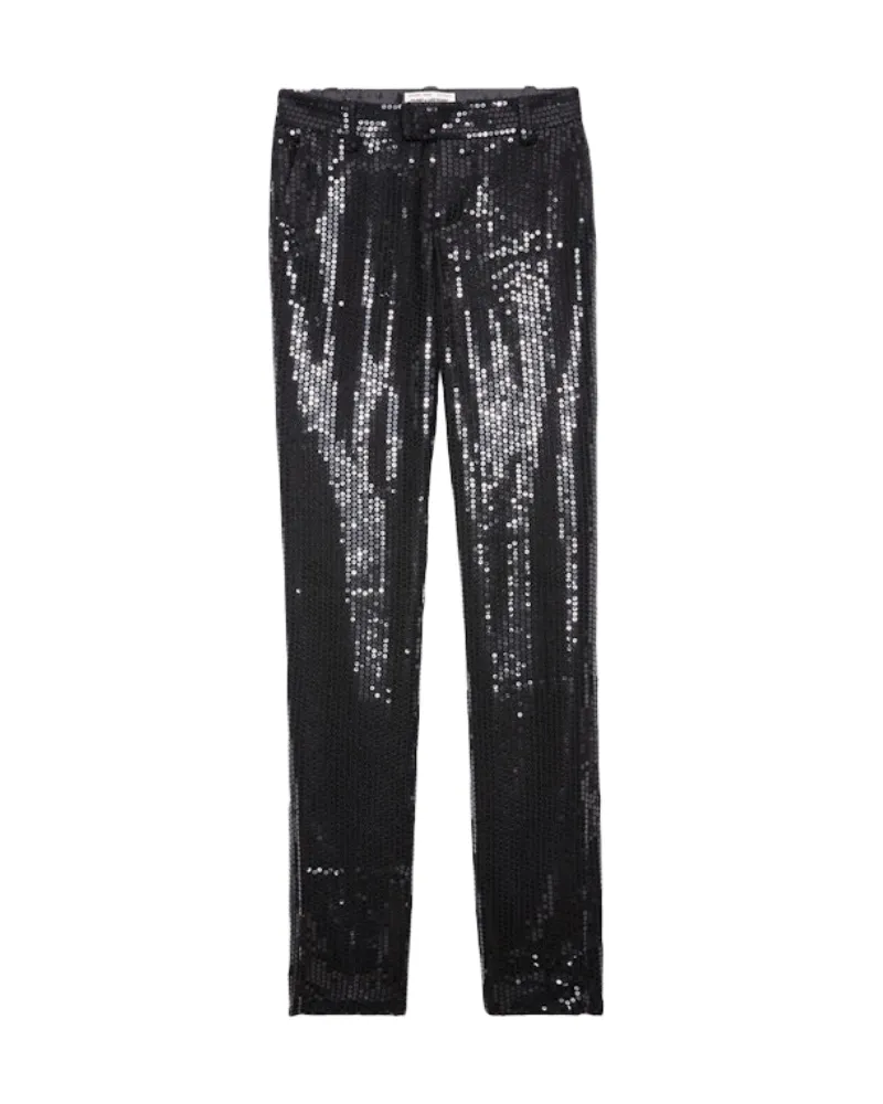 Zadig & Voltaire Hose Prune Schwarz