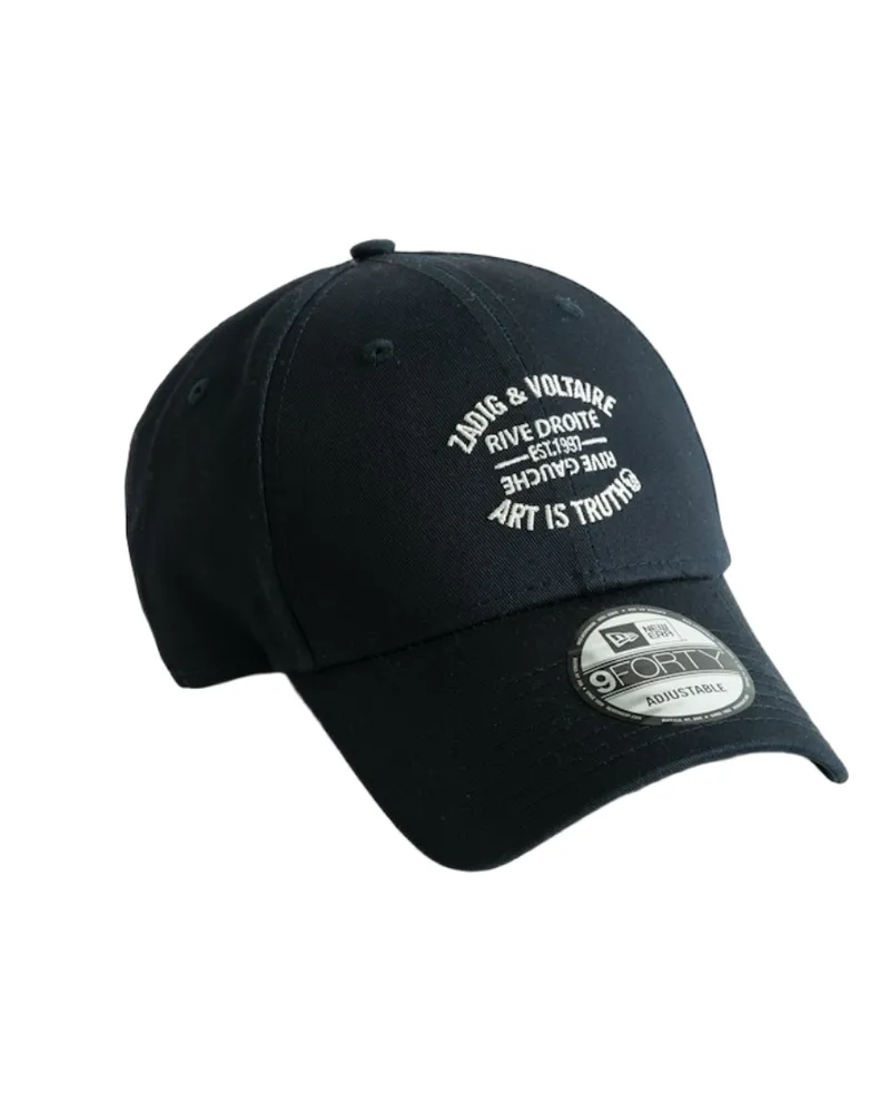 Zadig & Voltaire New Era X ZV Blason Kappe Blau