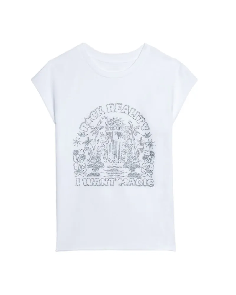 Zadig & Voltaire Cloe Top Weiß
