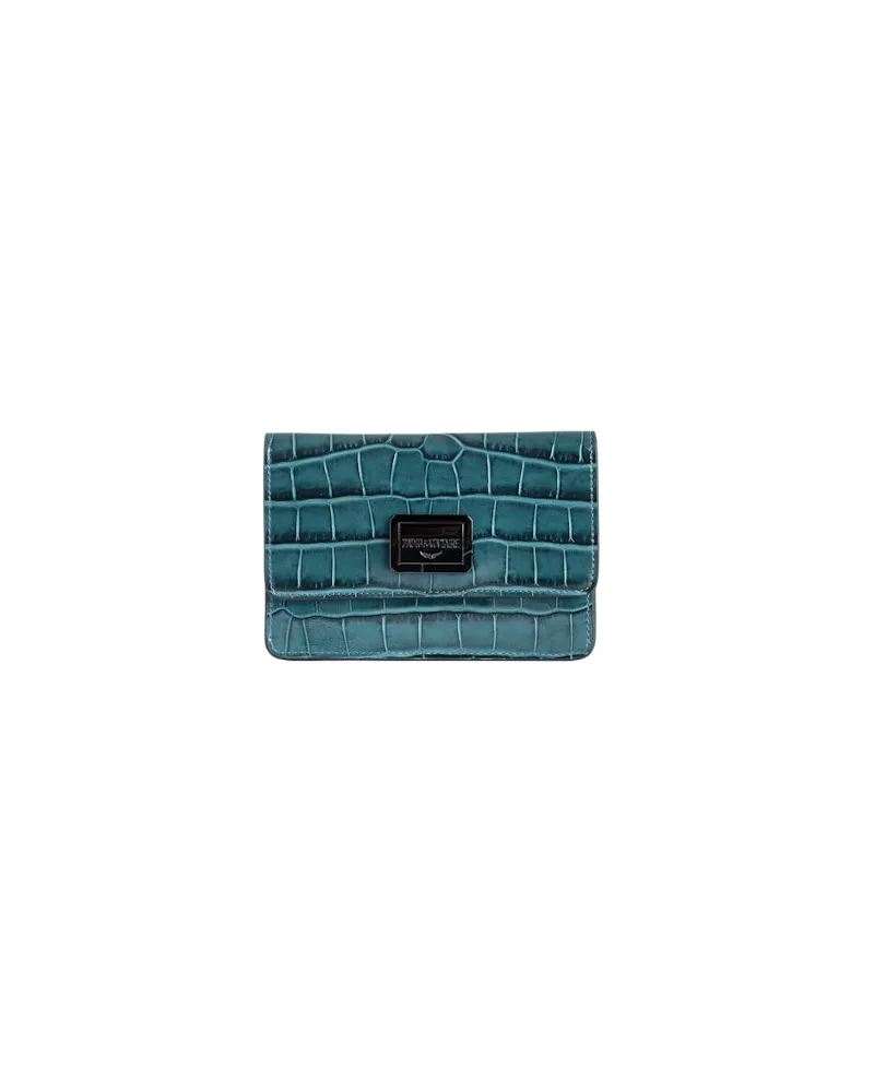 Zadig & Voltaire Brieftasche Le Cecilia Geprägt Abyss