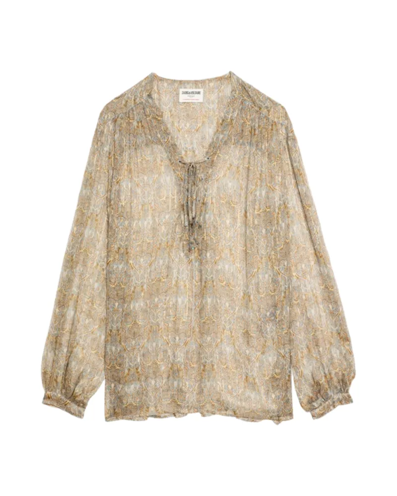 Zadig & Voltaire Hemd Tamela Blau